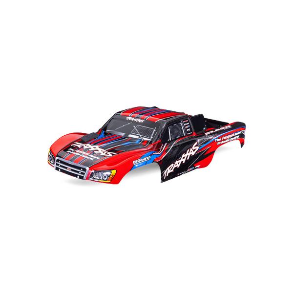 Traxxas karoséria Slash 2WD červená (bezsponková)