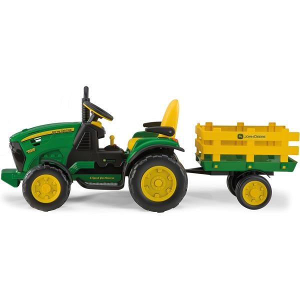 Peg Perego John Deere Ground Force s vlečkou 12V - 330W - AKCE (obrázek 11)
