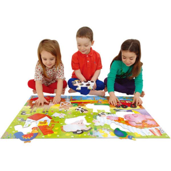 Galt Velké podlahové puzzle - na farmě, 30 ks (obrázek 3)