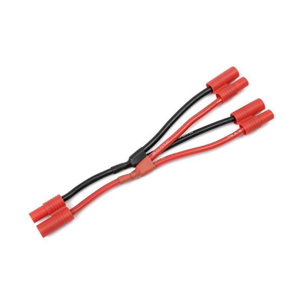 Cavo Y parallelo 3.5mm placcato oro 14AWG 12cm