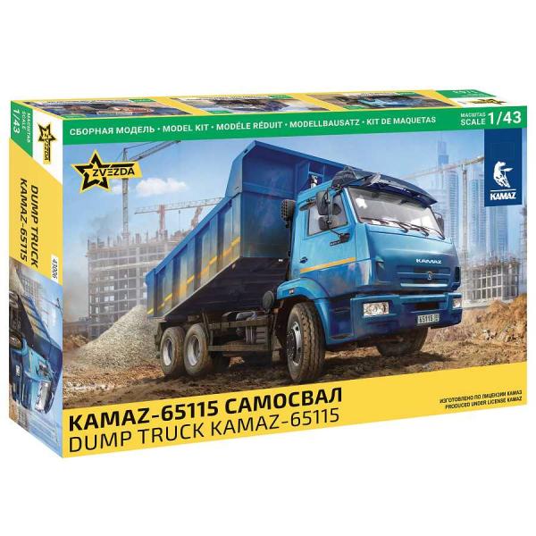 Kit Modello Auto 43006 - Kamaz Dump Truck (1:43)-image