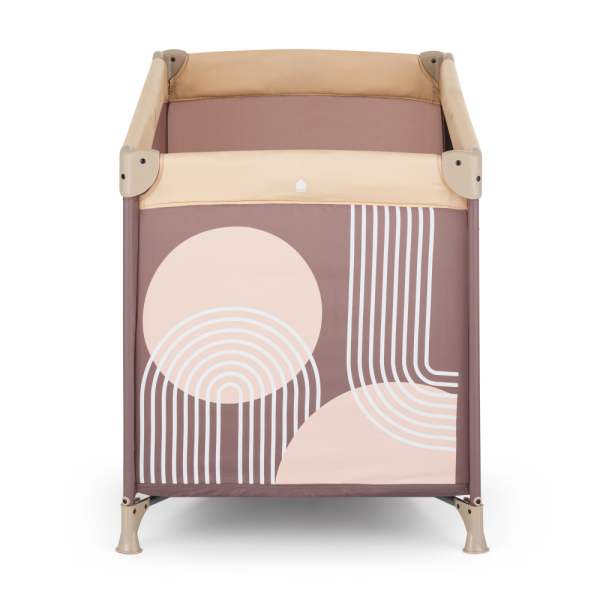 PETITE&MARS Postýlka cestovní Nyja Elegant Dreamlines Mocha (obrázek 4)