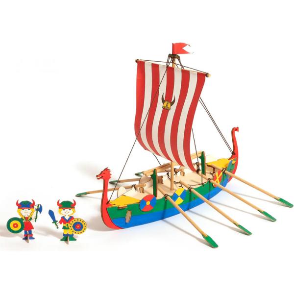 OCCRE Vikingská loď stavebnice pro děti (obrázek 7)