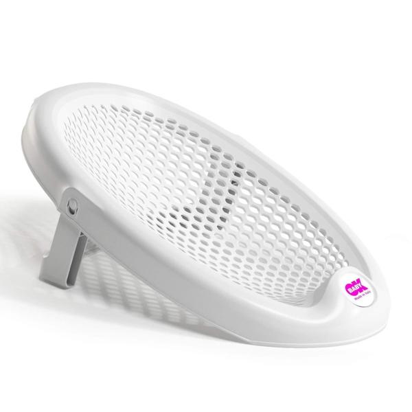 OK BABY Lehátko do vane skladacie mäkké protišmykové Jelly 0–8m White