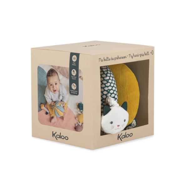 Kaloo Textilní míč s aktivitami pro miminko Stimuli