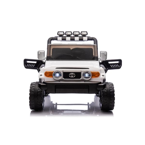 Elektrické autíčko Toyota FJ Cruiser XXL s pohonem 4x4, licencované (Dvou místné), bílé, (obrázek 11)