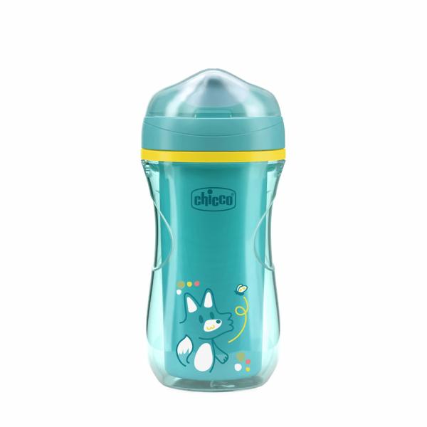 Chicco Hrnek Active s tvrdým náustkem teal, 14m+ (obrázek 3)