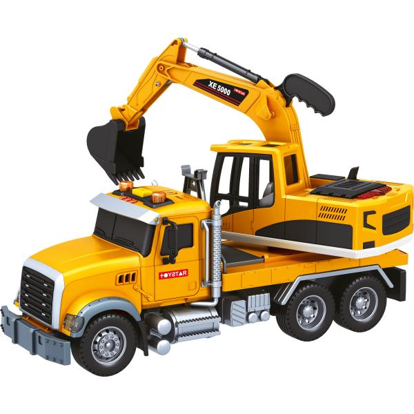 CITY SERVICE CAR - 1:14 - Escavatore (con suoni, luci e altre funzioni)