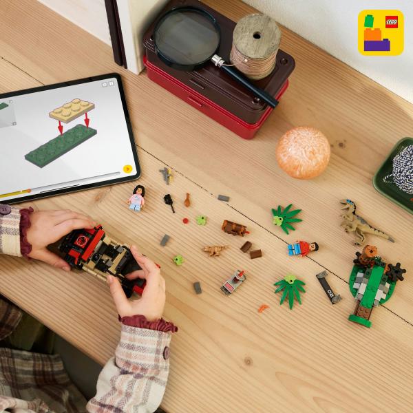 LEGO® Jurassic World™ 76972 Útěk před raptorem v terénním autě (obrázek 7)