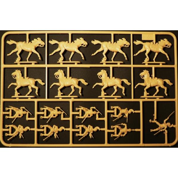 Model Kit figurky 6003 - FRENCH HEAVY Cavalry (NAP. WARS) (1:72) (obrázek 4)