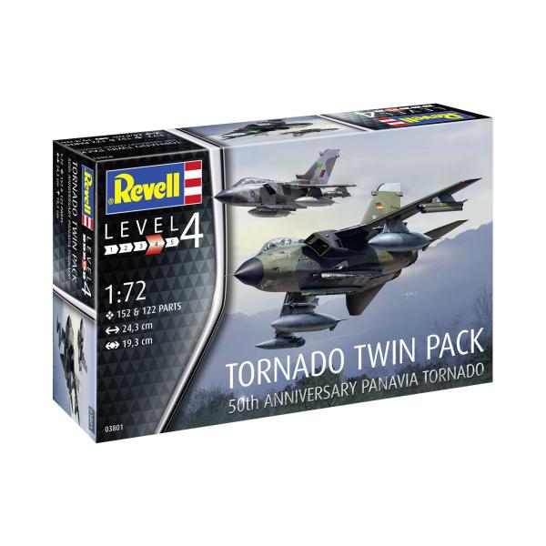 Plastic ModelKit letadlo 03801 - 50th Anniversary Tornado (1:72)