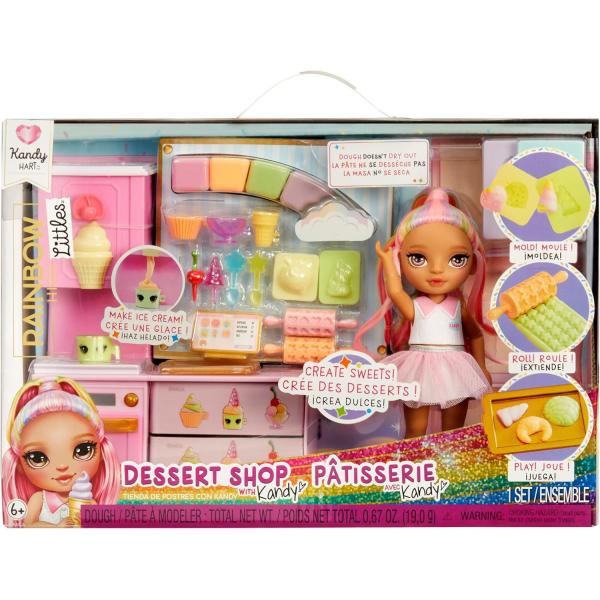Rainbow High Littles Dessert Shop s Kandy Playset (obrázek 5)