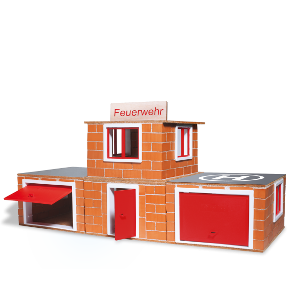 TEIFOC stavebnice Hasičská stanice 220 dílků