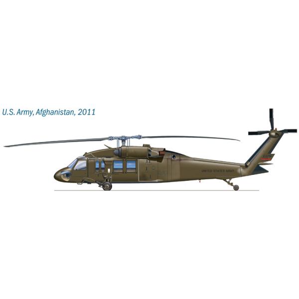 Model Kit vrtulník 1328 - UH-60 / MH-60 BLACK HAWK "NIGHT RAID" (1:72) (obrázek 4)