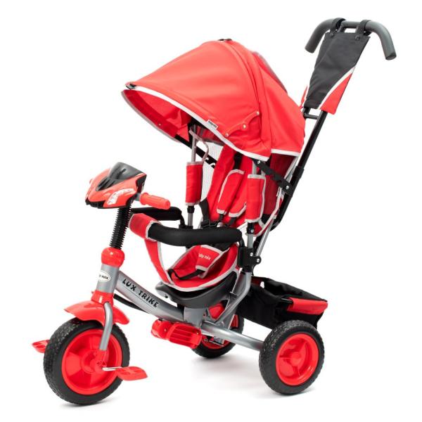 Dětská tříkolka se světly Baby Mix Lux Trike červená