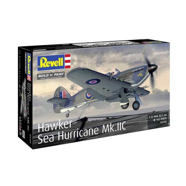 Plastic ModelKit letadlo 03768 - Hawker Sea Hurricane Mk.IIC (1:32)