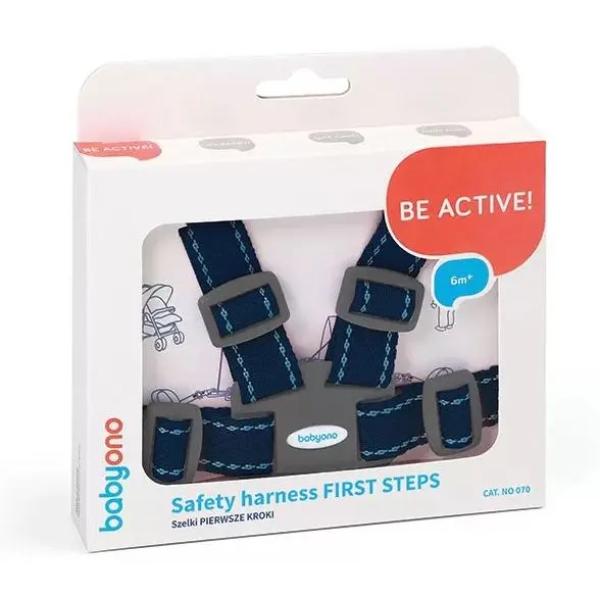 BABYONO Arnés para niños - azul oscuro, 6 m+