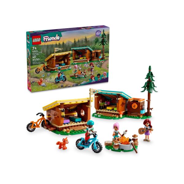 LEGO® Friends 42624 Cozy Cabins at Adventure Camp