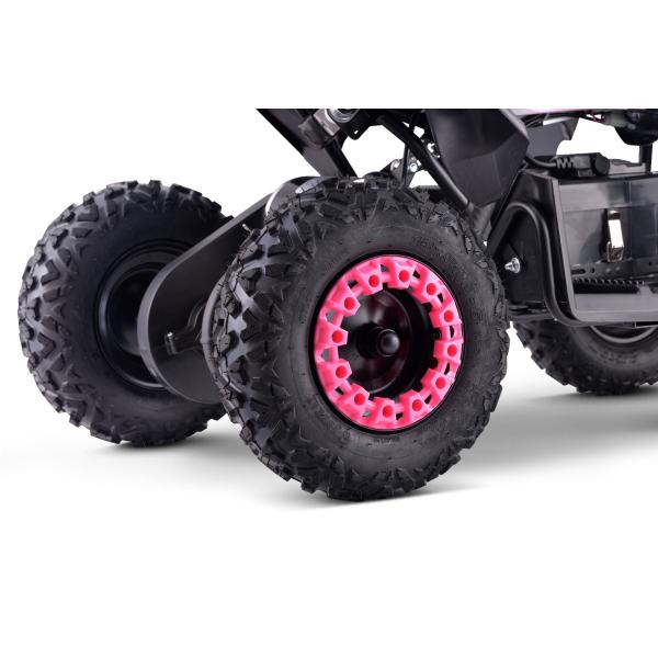Elektrická čtyřkolka pro děti Beneo Motors Raptor růžová - 800W (obrázek 3)
