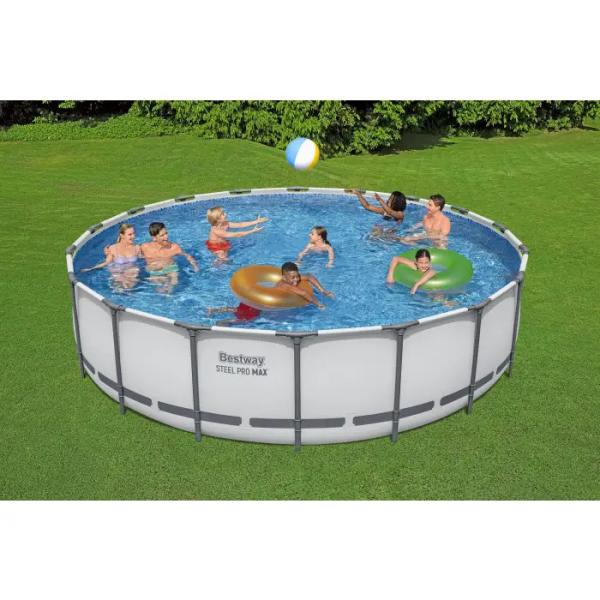 Zahradní bazén Bestway 56462 Steel Pro MAX 5.49mx 1.22m Pool Set s kartušovou filtrací (obrázek 9)