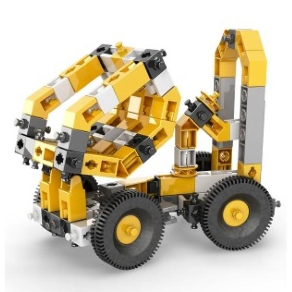 Engino INVENTOR MECHANICS bagr s 5 bonusovými modely