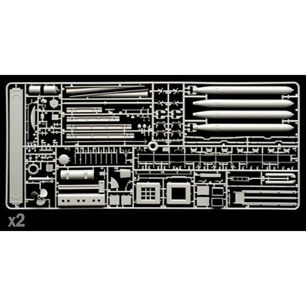 Model Kit loď PRM edice 5603 - SCHNELLBOOT TYP S-100 (1:35) (obrázek 11)