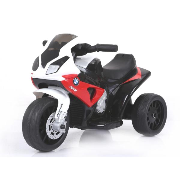 Elektrická trojkolka BMW S 1000 RR, Licencované, 6 V, 1 motor, červená