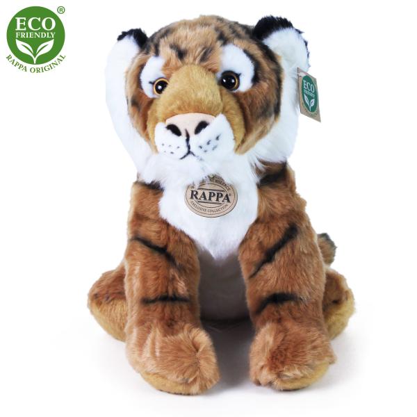 Plyšový tiger sediaci 30 cm ECO-FRIENDLY