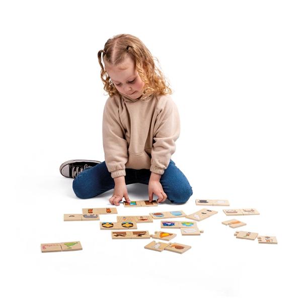 Bigjigs Toys Didaktické puzzle Protiklady (obrázek 3)