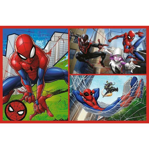 Trefl Puzzle 2x70 Spiderman / Pavoučí příběhy (obrázek 4)