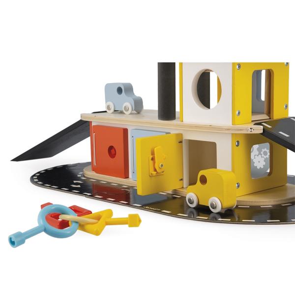 Janod Dřevěná garáž Bolid (obrázek 7)