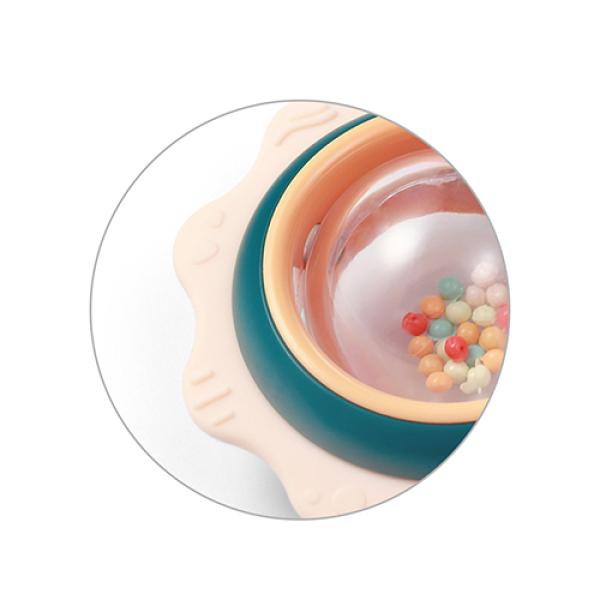 Babyono Chrastítko s kousátkem 3m+ Flower (obrázek 4)