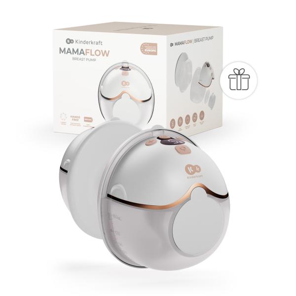 KINDERKRAFT Odsávačka mateřského mléka Single Hands-free Mamaflow Gold (obrázek 10)
