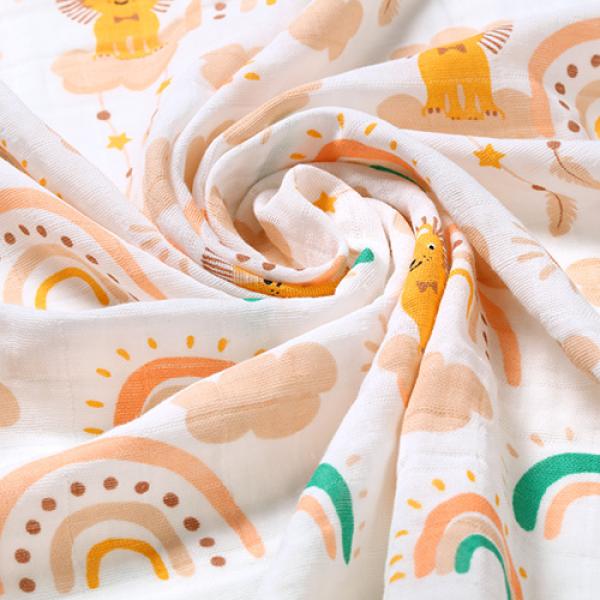 BABYONO Plenky mušelínové Super soft 3 ks – béžová