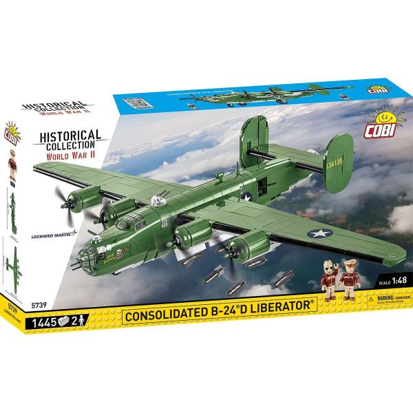 Cobi II WW Consolidated B-24D Liberator, 1:48, 1413 k, 2 f