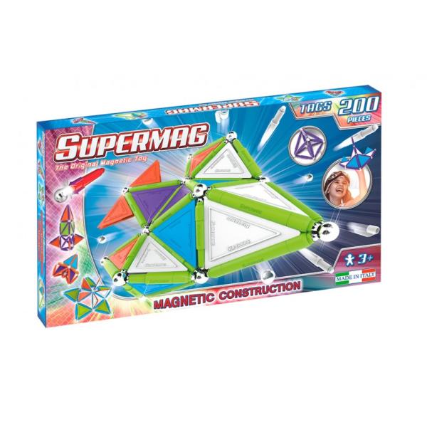 SUPERMAG costruzioni magnetiche Tags trendy 200pz