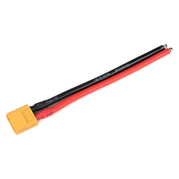 Konektor zlacený XT-60 přístroj s kabelem 12AWG 12cm