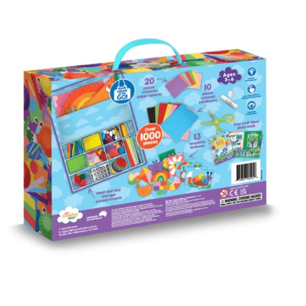 MY CREATIVE BOX® Kreativní kolážová senzorická sada Zahrada (obrázek 5)
