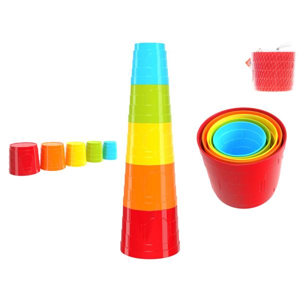 Pyramida skládací kalíšky 5ks