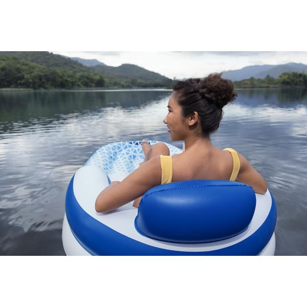 Bestway 43533 Nafukovačka Indigo Wave s opěrkou na ruce a záda, 191x107 cm (obrázek 8)
