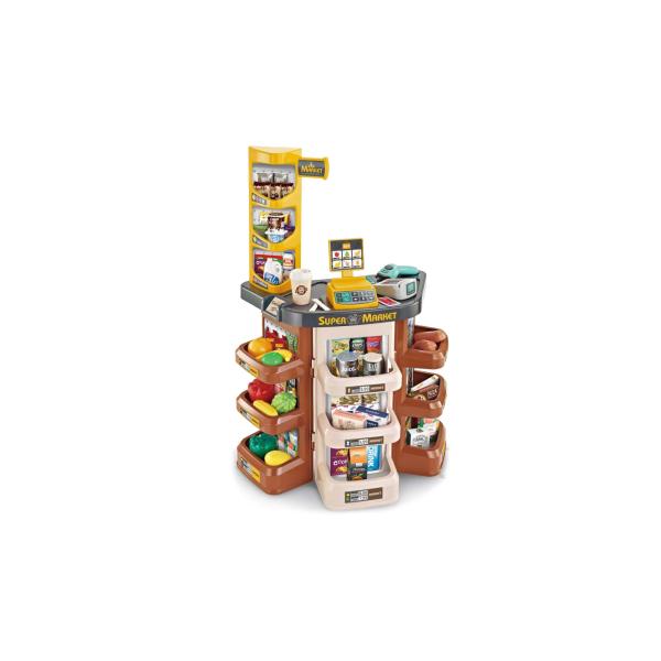 Dětský Supermarket s efekty 53x34x79 cm