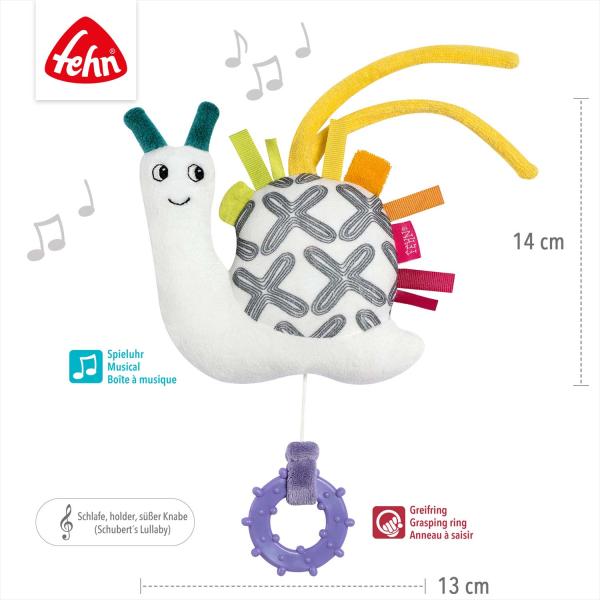 Mini hrací šneček, DoBabyDoo B&W (obrázek 5)