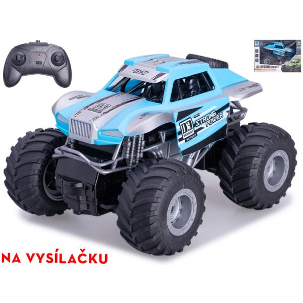 R/C auto terénní 20cm 1:20 2,4GHz plná funkce na baterie 2 barvy