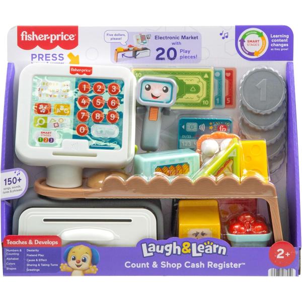 Mattel Fisher Price Mluvící pokladna CZ/SK/ENG/HU/PL (obrázek 9)