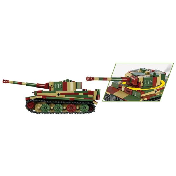 Cobi II WW Pz.Kpfw. VI Tiger Ausf. E (Sd.Kfz 181), 2v1, 1:48, 428 k (obrázek 4)