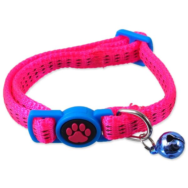 Collare Magic Cat Nylon XS rosa 1x19-31cm