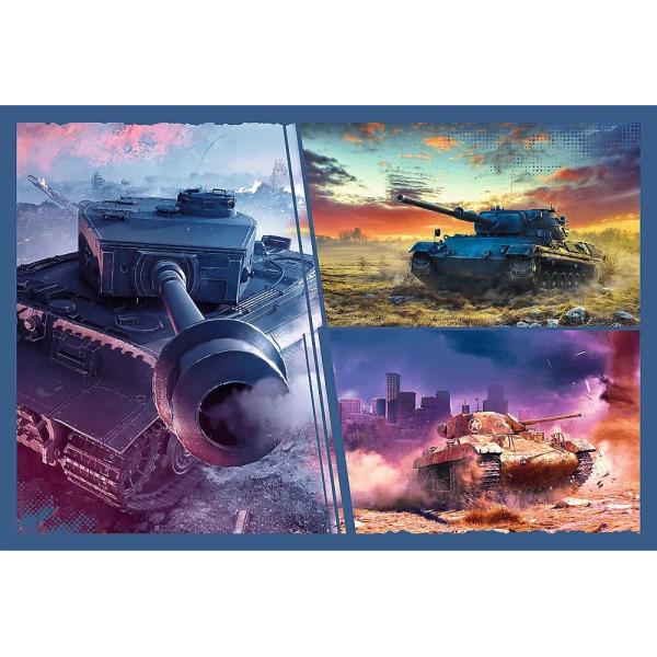 Trefl Puzzle World of Tanks: Obrněná mise 2×200 dílků