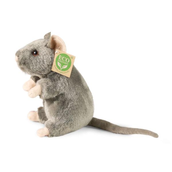 Plyšová myš sedící 16 cm ECO-FRIENDLY (obrázek 3)