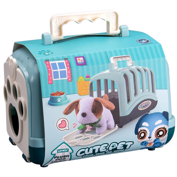 Zvířátko mazlíček – v přepravce (sada 15 ks)