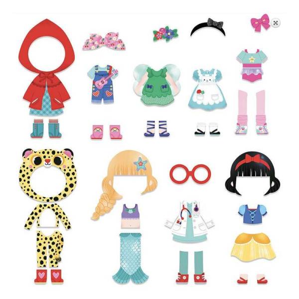 Vilac Magnetické oblékací puzzle designérka Mia (obrázek 3)